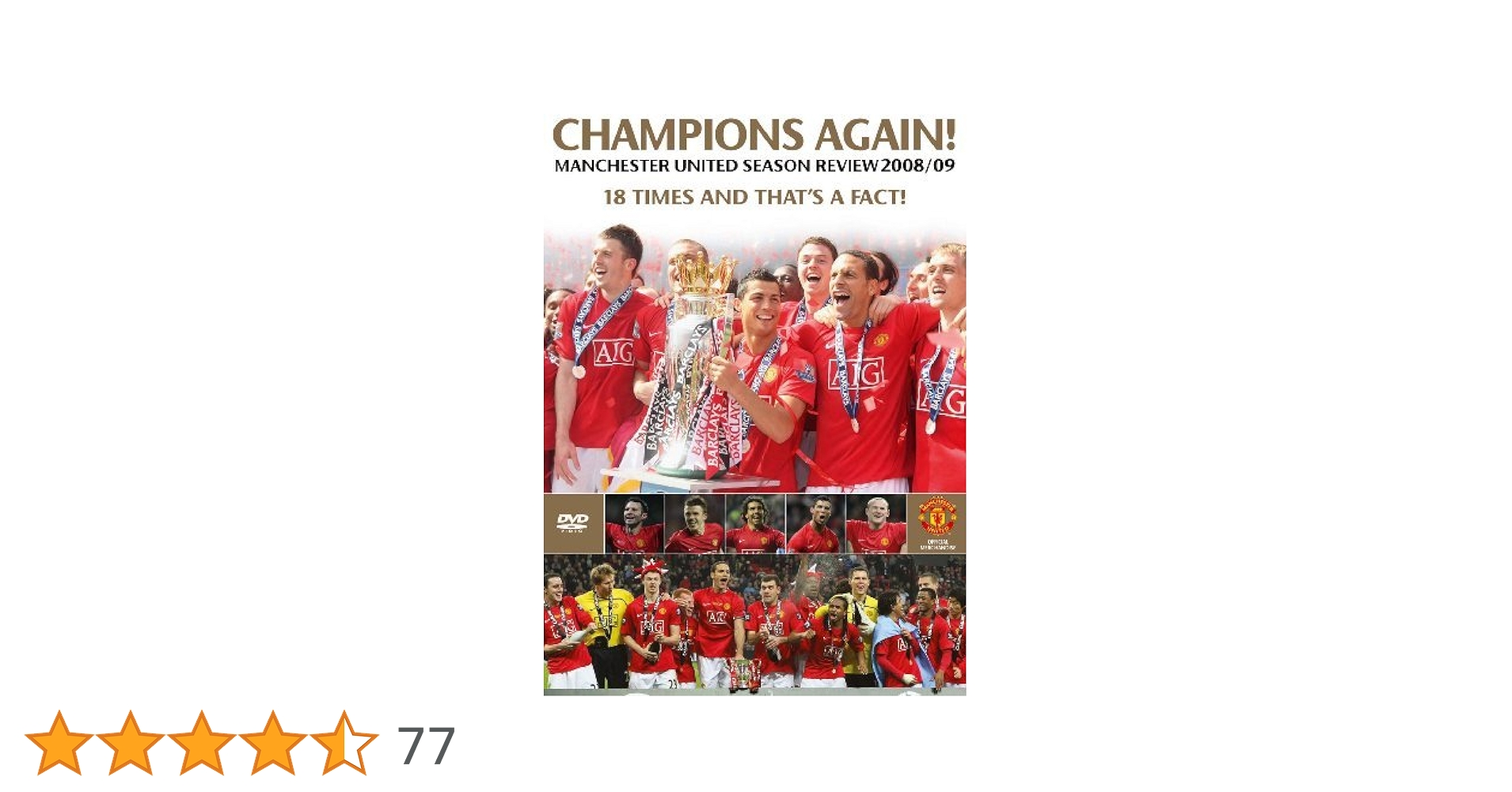 マンチェスター・ユナイテッド 2008/09シーズンレビュー [DVD] Manchester United - End Of Season Review 2008-2009 [DVD